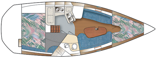 Catalina 320 Layout